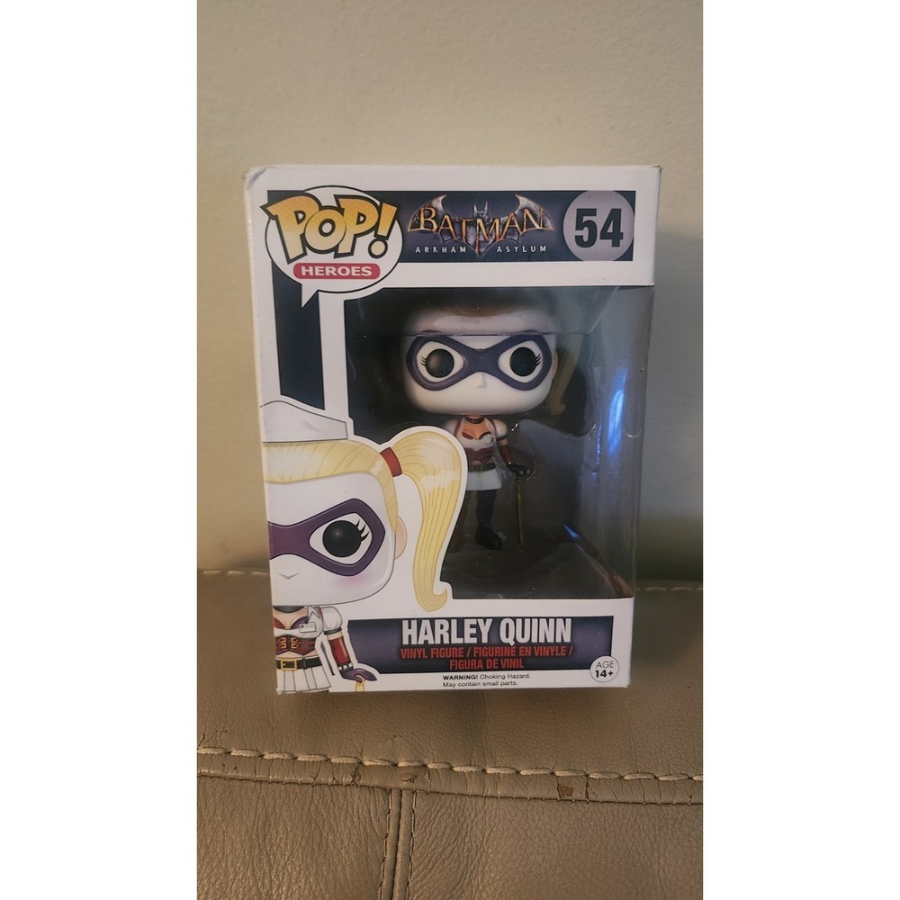 FUNKO‎ POP VINYL DC HEROES BATMAN ARKHAM ASYLUM #54 HARLEY QUINN